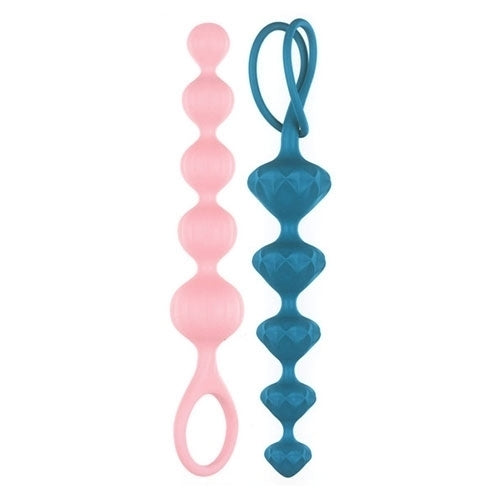 Satisfyer Love Beads - 2-Piece Anal Training Set for Beginners