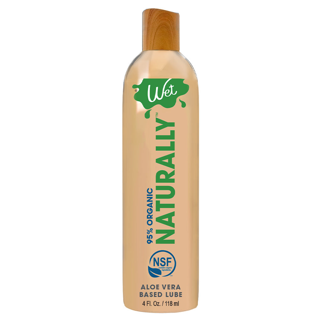 WET Naturally - 95% Organic Aloe Vera Lubricant