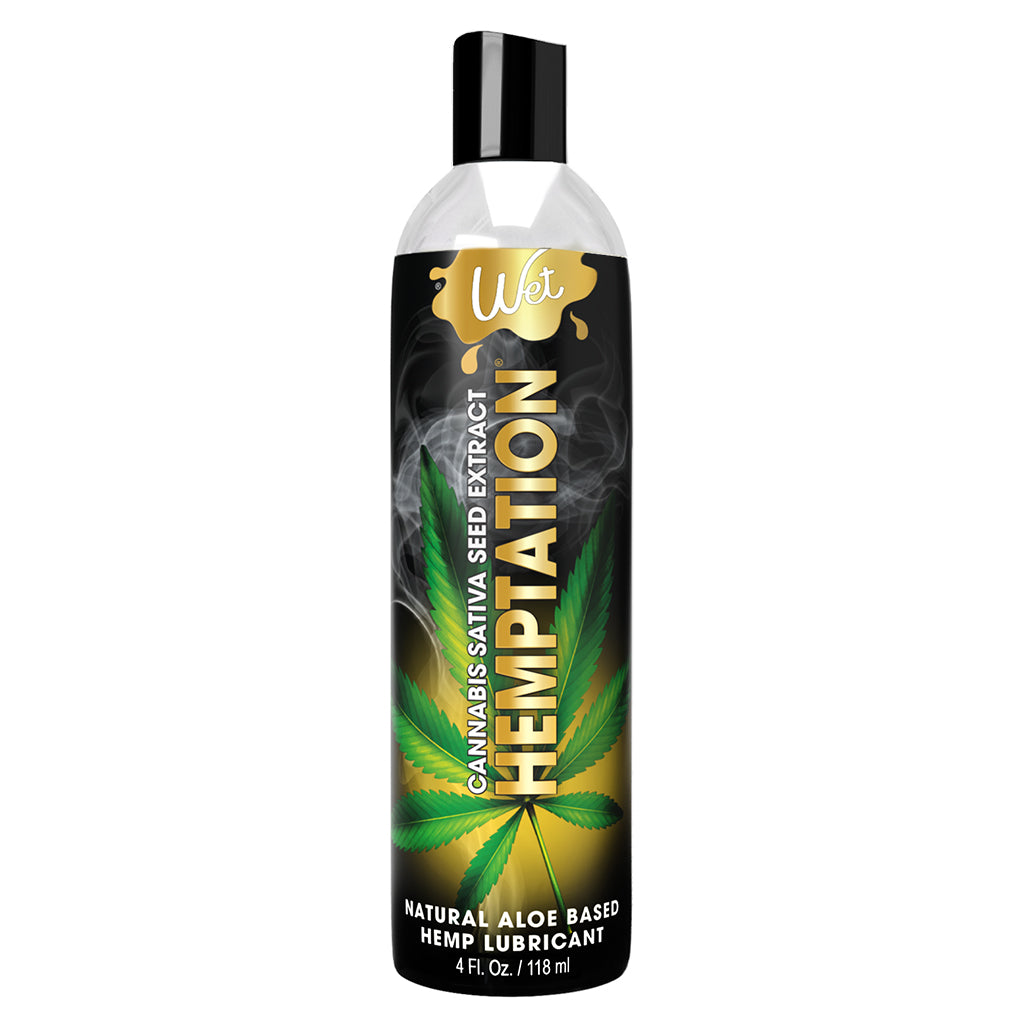 Lubrifiant pour graines de chanvre Cannabis Sativa WET Hemptation