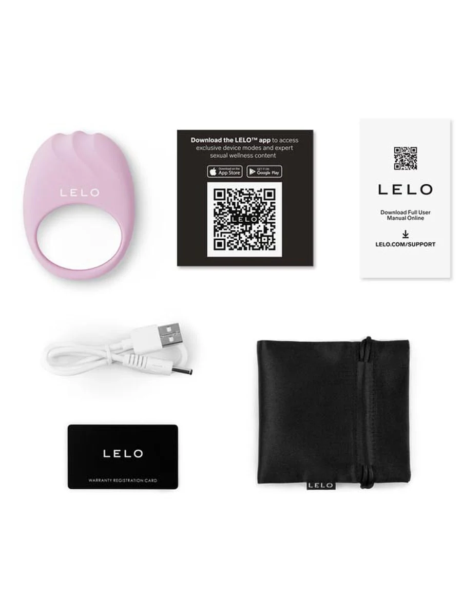 LELO LIFEGUARD™ Originals Vibrating Cock Ring - Soft Pink
