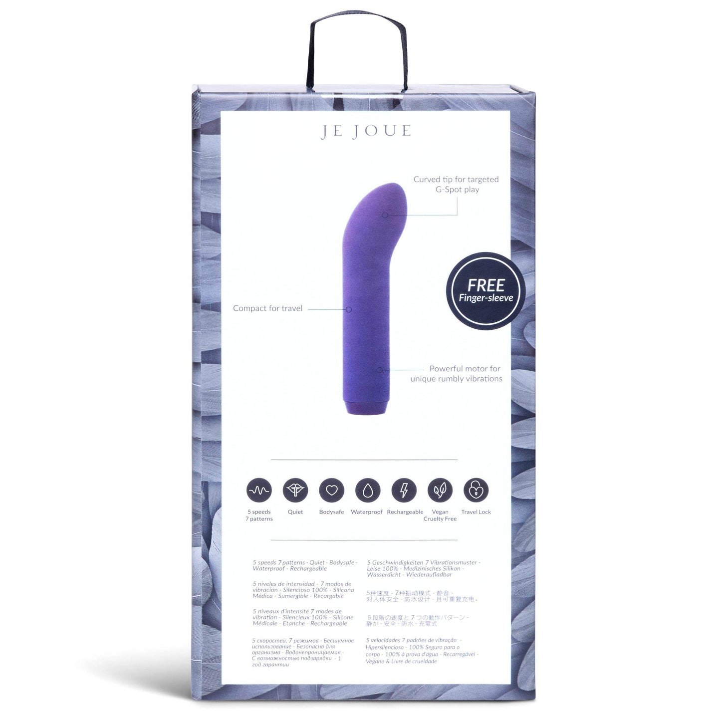 Clitoral Stimulation, G-Spot Stimulation - Je Joue - Je Joue G-Spot Clitoral Vibrator Purple - PlayLoveToys - Sex Toys - Sexual Wellness Store