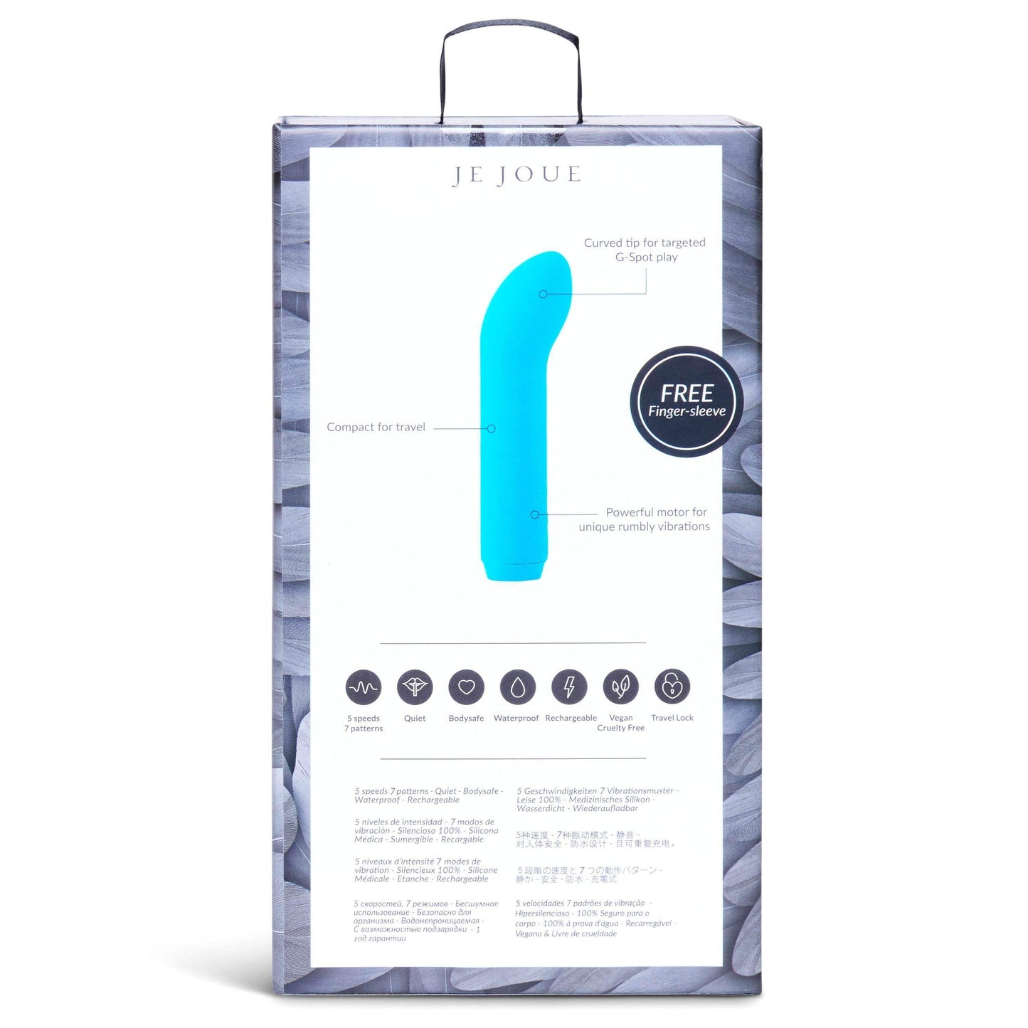 - Je Joue - Je Joue G-Spot Clitoral Vibrator Teal - PlayLoveToys