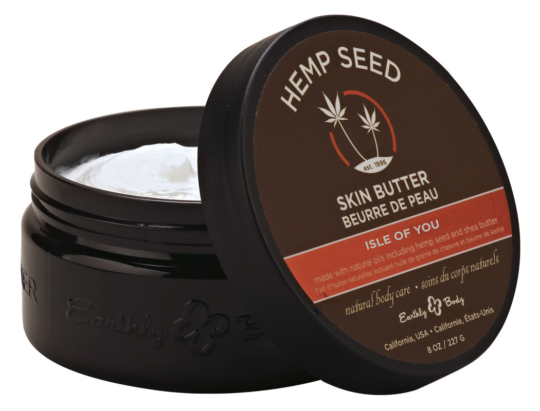 Earthly Body Hemp Seed Skin Butter 8 oz / 227 g