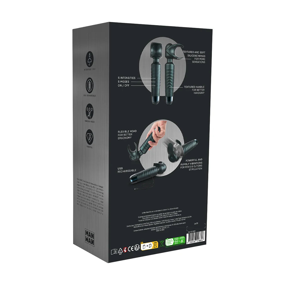 Baguette magique pour homme Evo prune noire