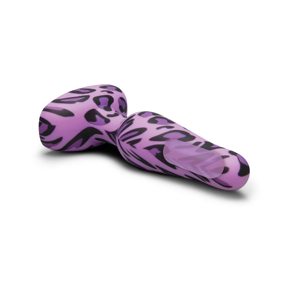b-Vibe Novice Leopard Vibrating Plug - Beginner