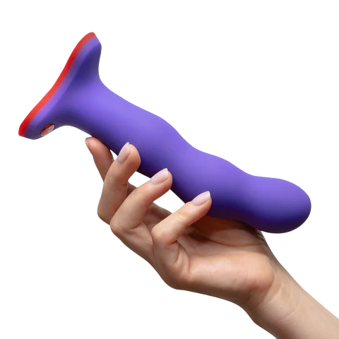 Fun Factory BOUNCER Weighted Ball Dildo - Strap-On Suction Cup Dildo