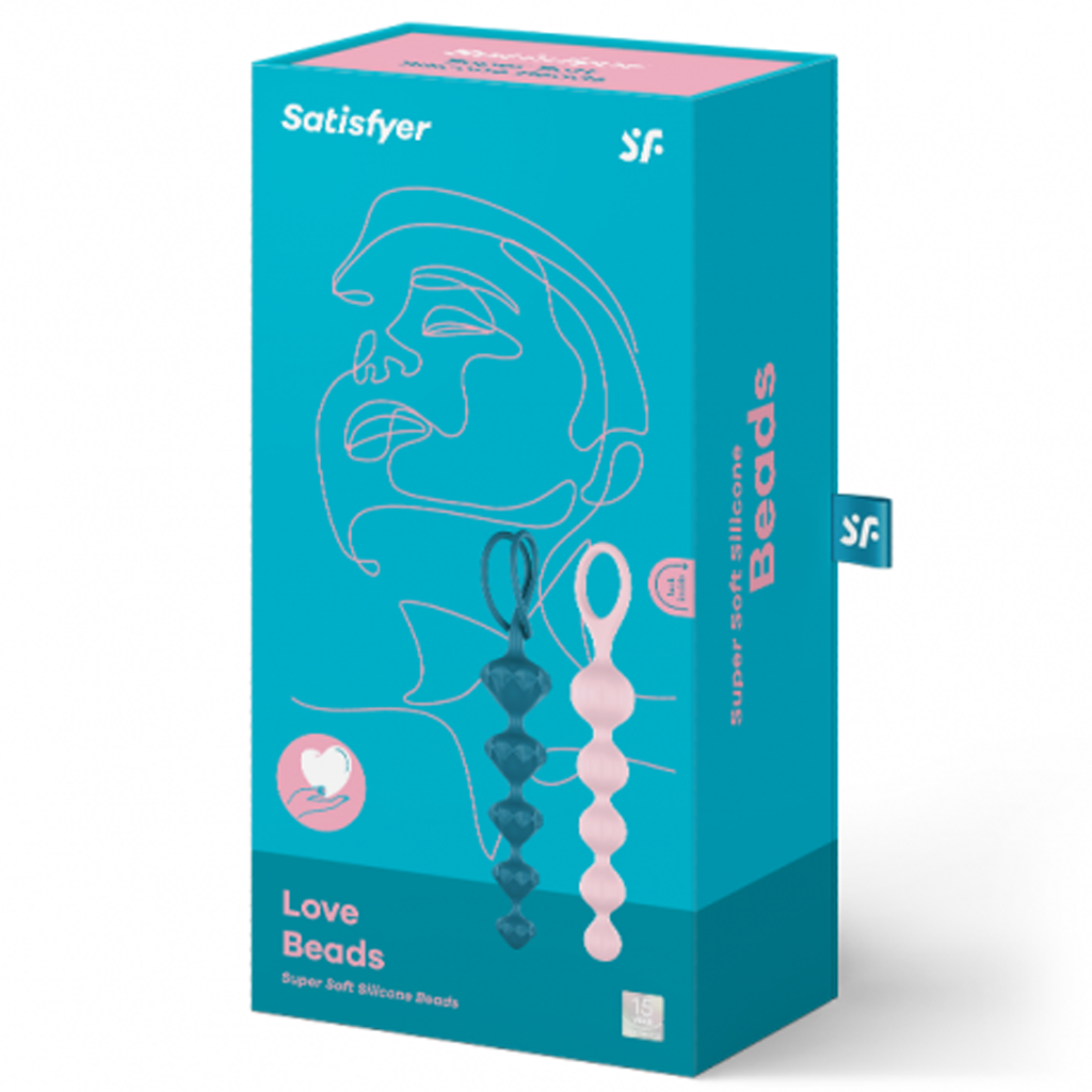 Satisfyer Love Beads - 2-Piece Anal Training Set for Beginners