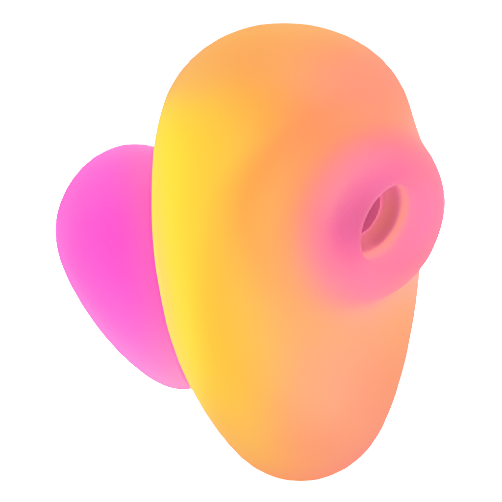 ROMP Kiss Clitoral Stimulator - Compact Pleasure Air Technology with 3 Intensity Levels