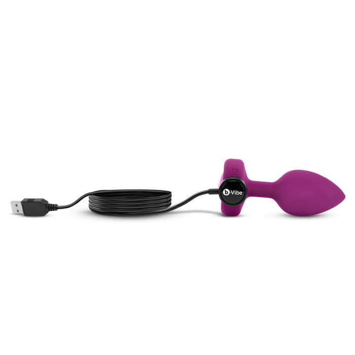b-Vibe VIBRATING JEWEL PLUG - Luxury Vibrating Anal Plug