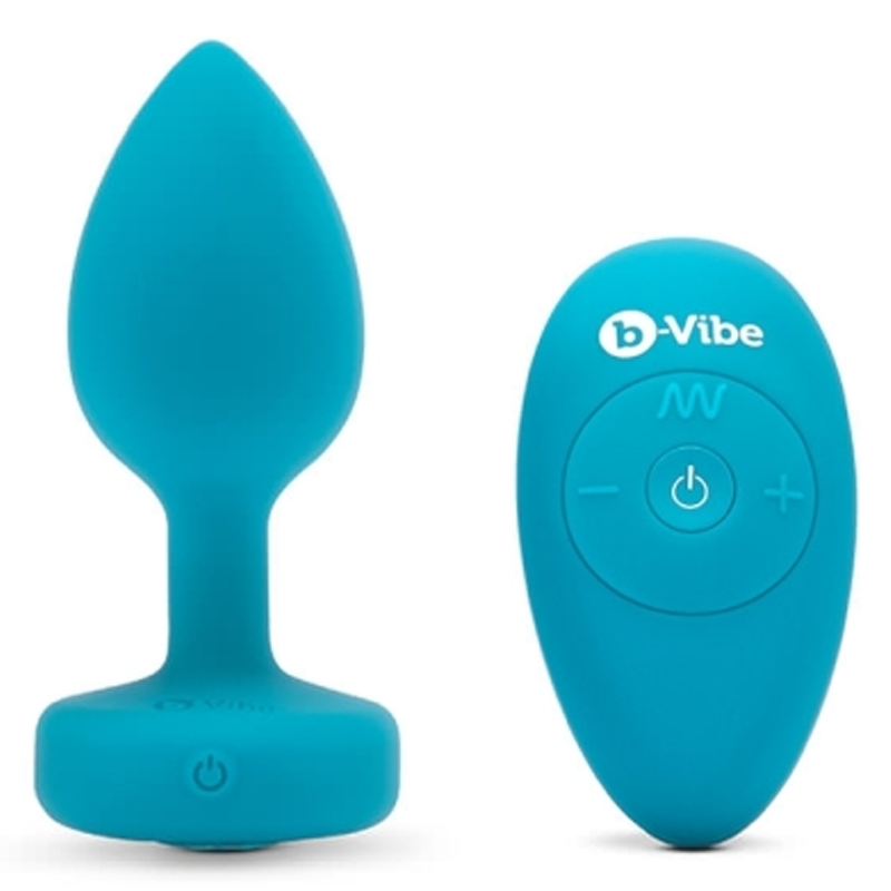 b-Vibe VIBRATING JEWEL PLUG - Luxury Vibrating Anal Plug