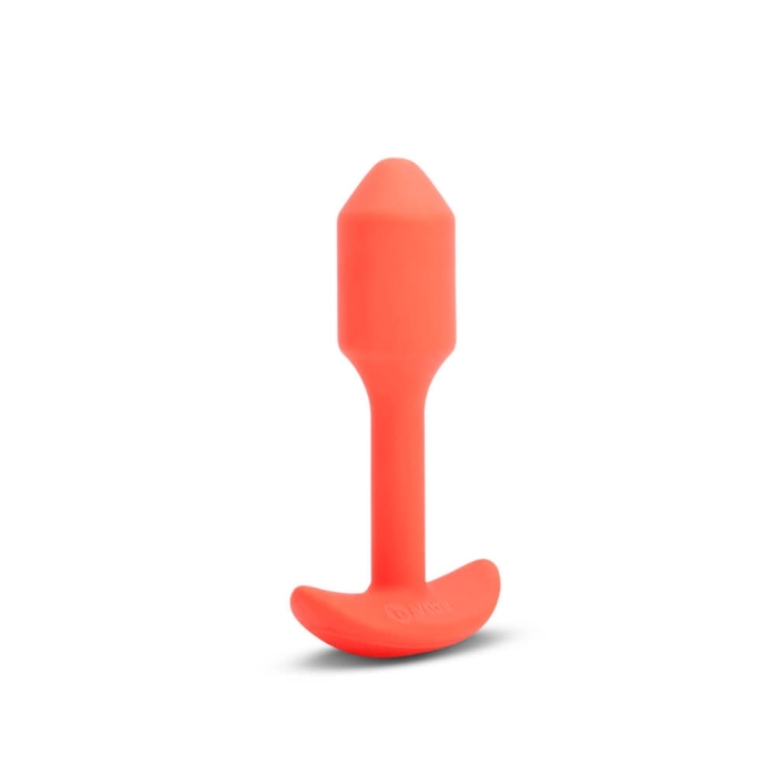 b-Vibe Vibrating Snug Plug - Weighted Anal Plug with 6 Vibration Patterns