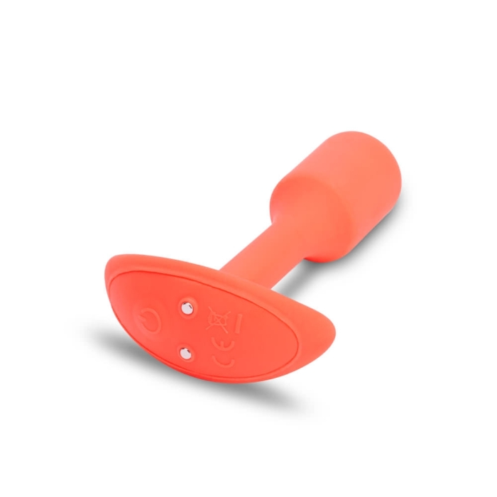 b-Vibe Vibrating Snug Plug - Weighted Anal Plug with 6 Vibration Patterns