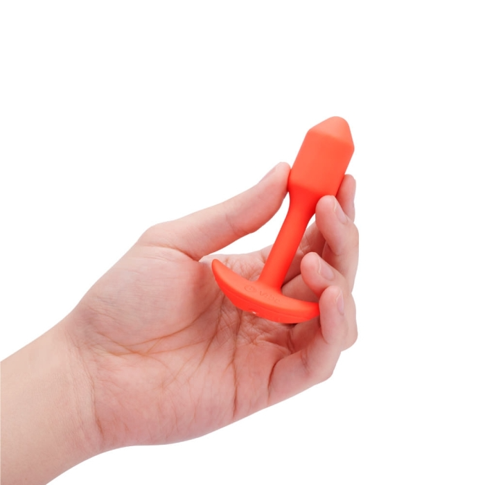 b-Vibe Vibrating Snug Plug - Weighted Anal Plug with 6 Vibration Patterns