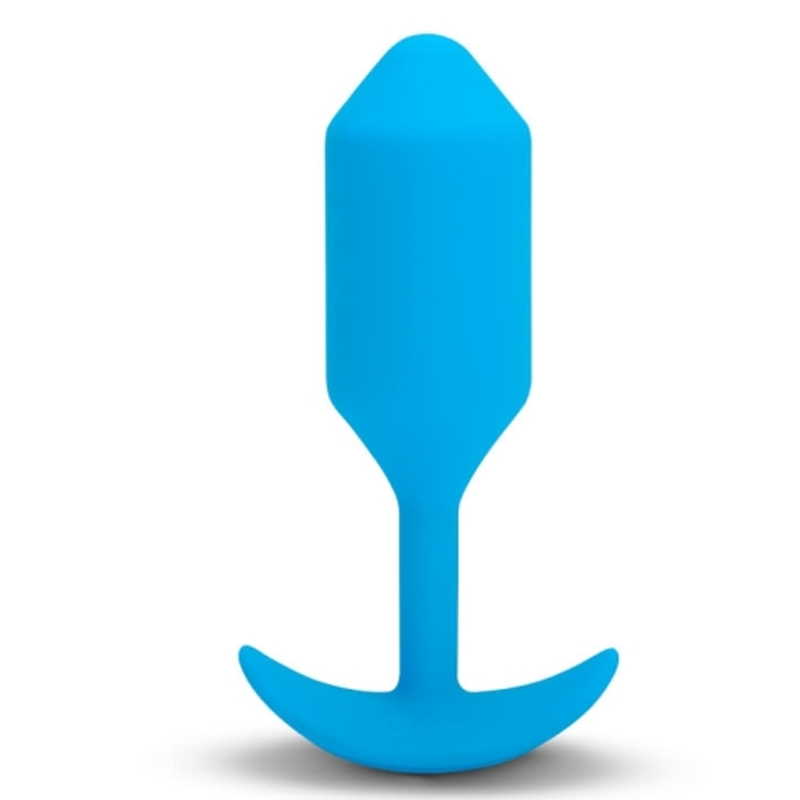 b-Vibe Vibrating Snug Plug - Weighted Anal Plug with 6 Vibration Patterns