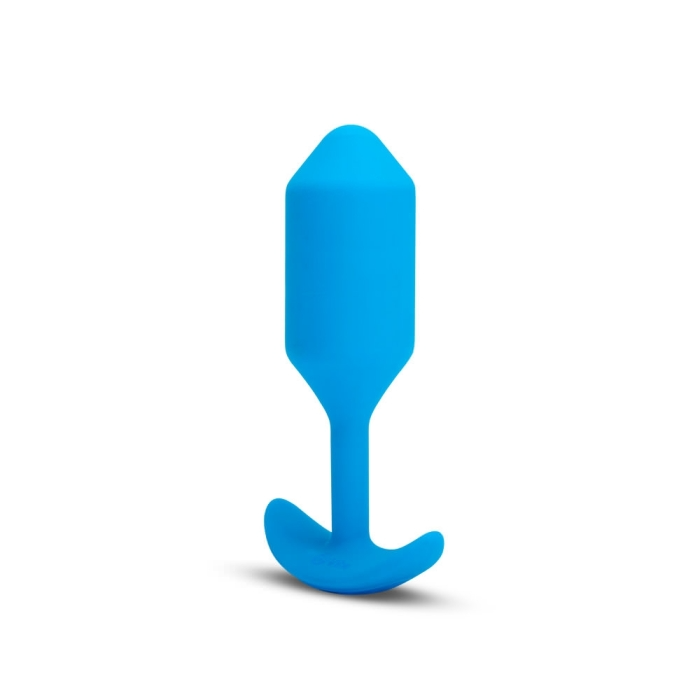b-Vibe Vibrating Snug Plug - Weighted Anal Plug with 6 Vibration Patterns
