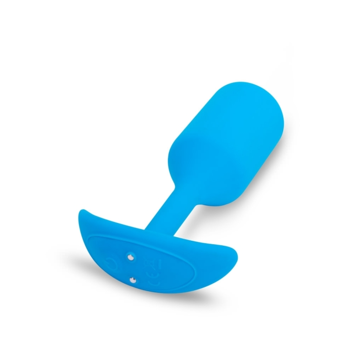 b-Vibe Vibrating Snug Plug - Weighted Anal Plug with 6 Vibration Patterns