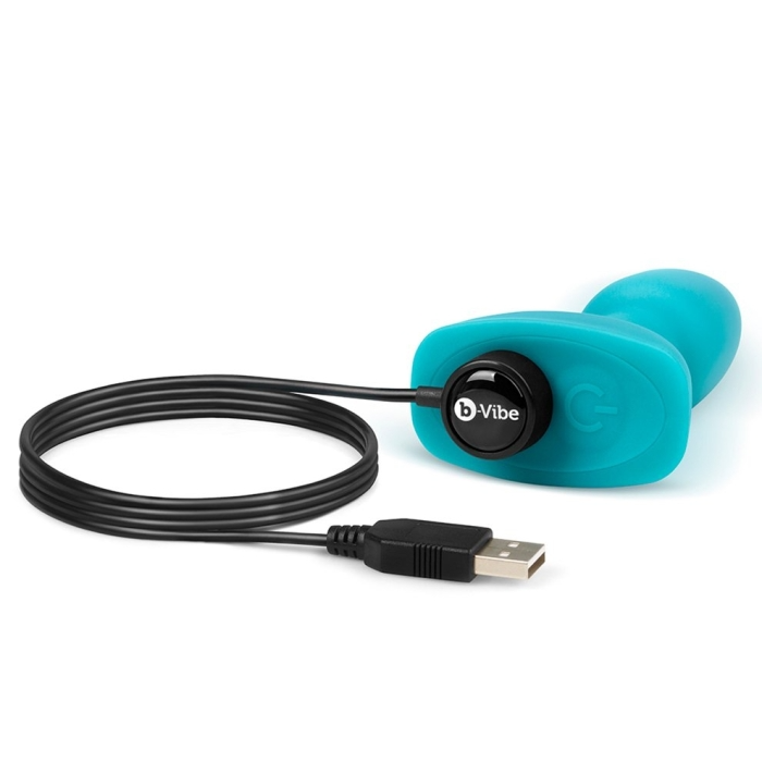 b-Vibe Rimming Petite - Rotating Beads Vibrating Butt Plug with Wireless Remote