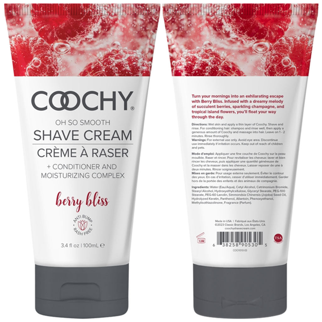 Coochy Oh So Smooth Shave Cream Berry Bliss