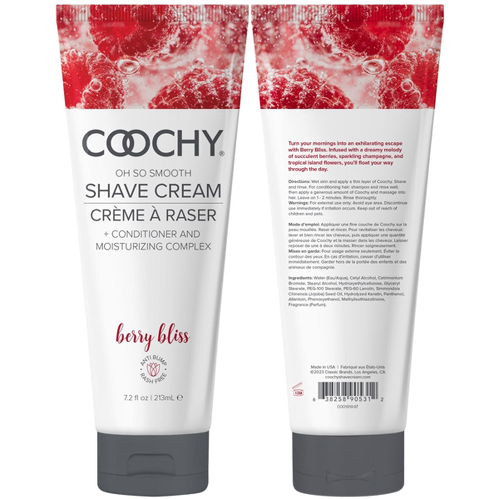Coochy Oh So Smooth Shave Cream Berry Bliss