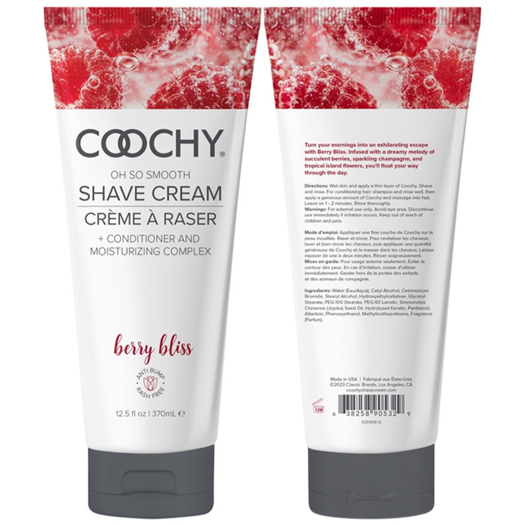 Coochy Oh So Smooth Shave Cream Berry Bliss