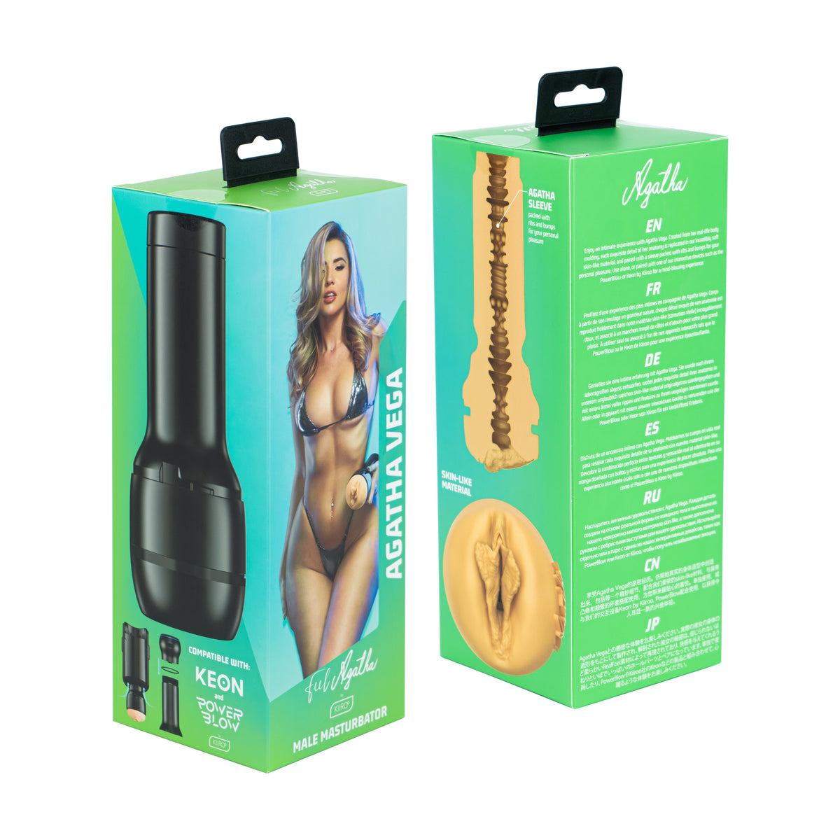 Kiiroo FeelAgatha Vega Stars Collection Stroker - Interactive