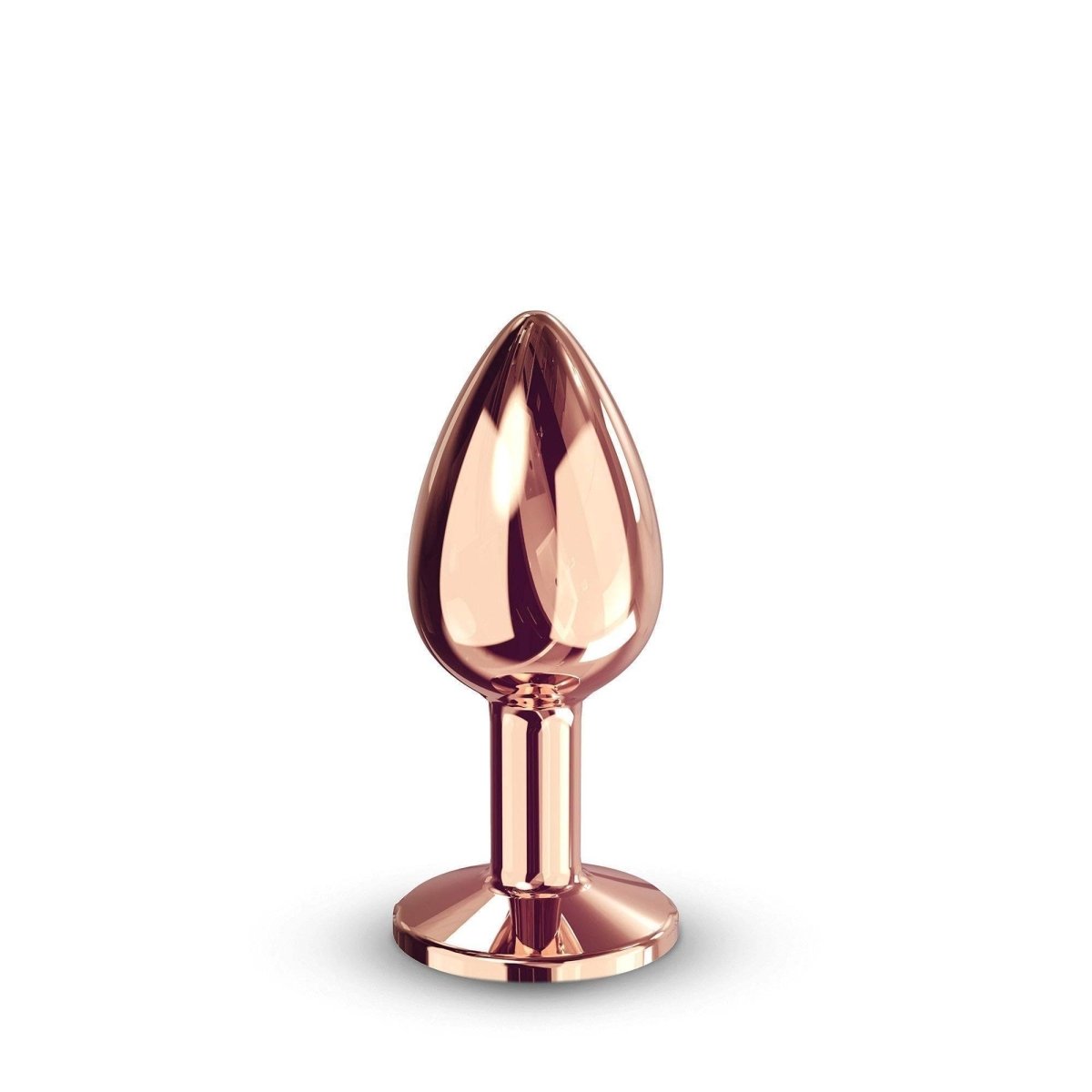 Dorcel - Diamond Plug in Rose Gold & Black – S,M,L Sizes - PlayLoveToys