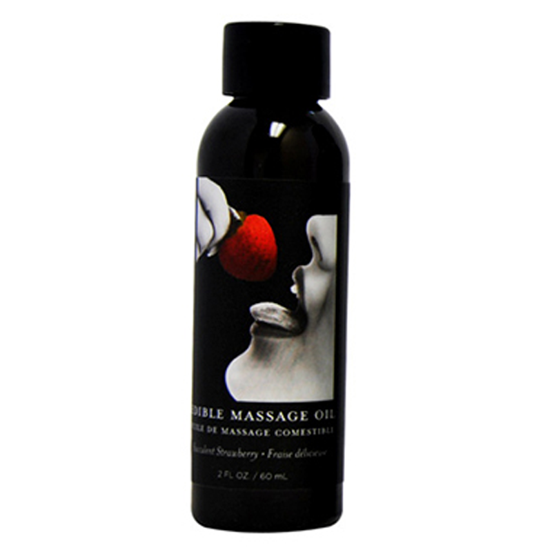 Earthly Body Edible Massage Oil 2 fl oz / 60 ml
