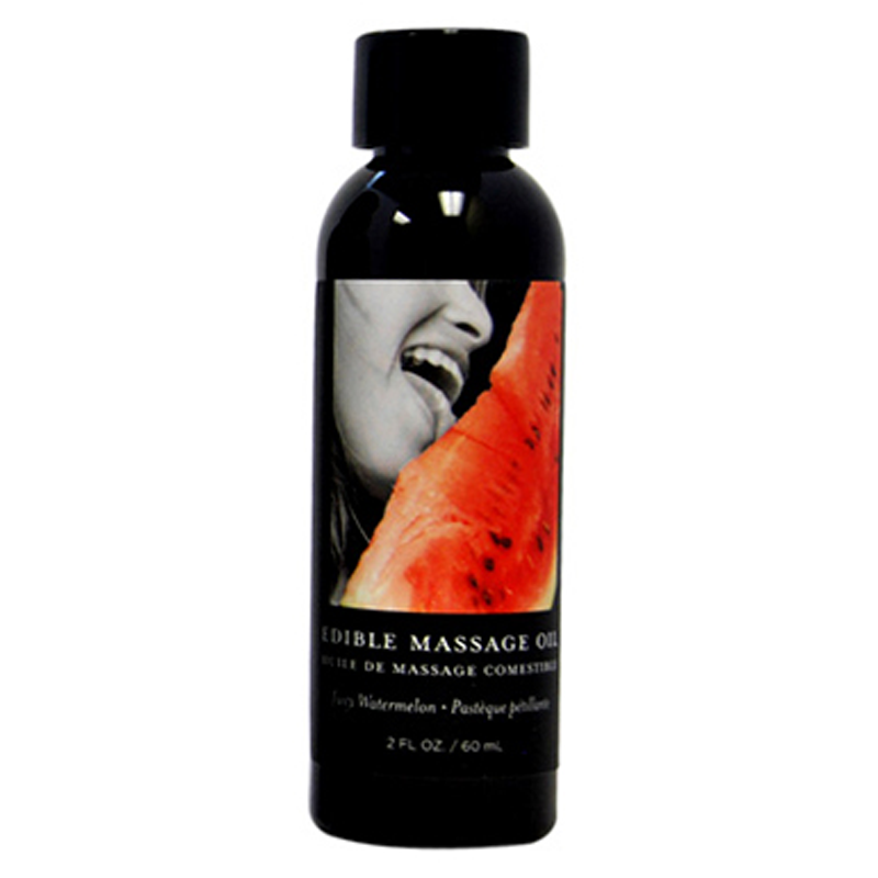 Earthly Body Edible Massage Oil 2 fl oz / 60 ml