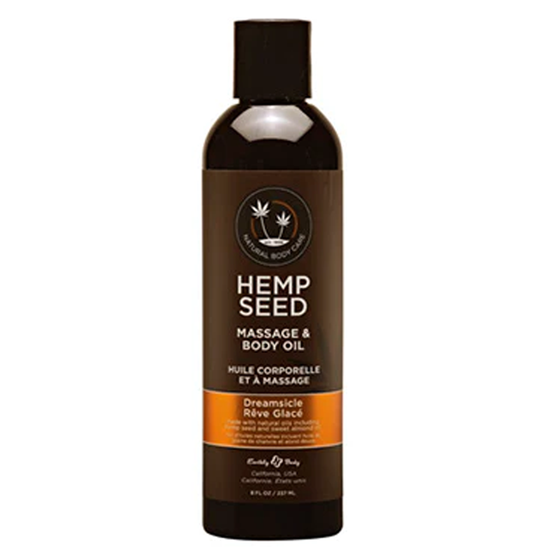 HEMP SEED Massage Oil - 8 fl oz / 237 ml