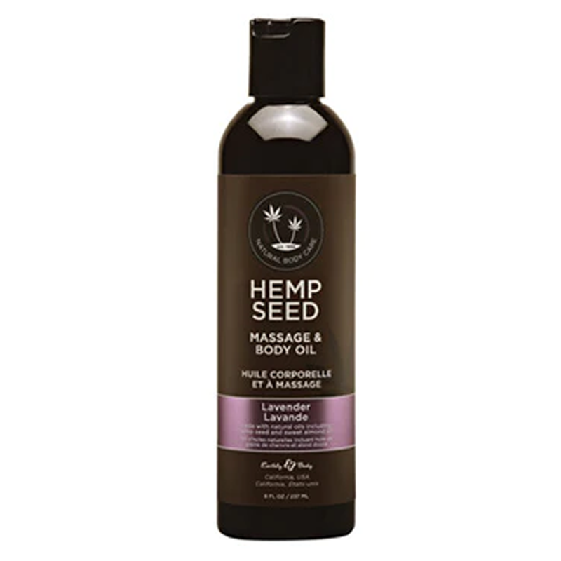HEMP SEED Massage Oil - 8 fl oz / 237 ml