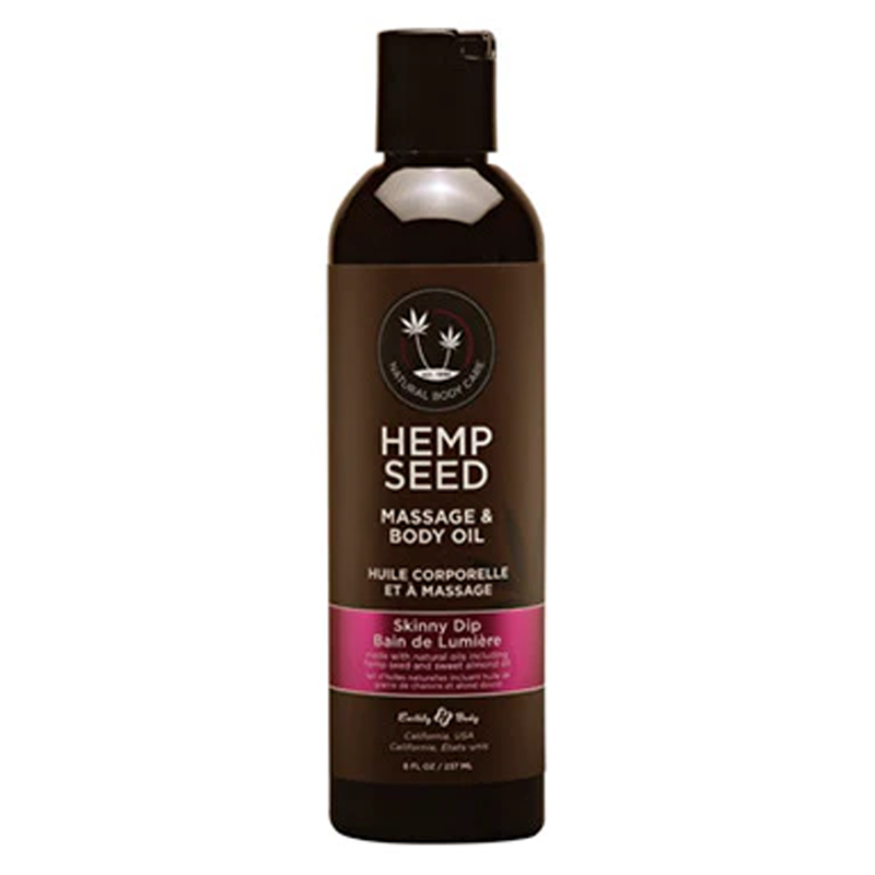 HEMP SEED Massage Oil - 8 fl oz / 237 ml