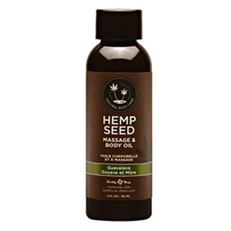 Earthly Body Massage Oil 2 fl oz / 60 ml