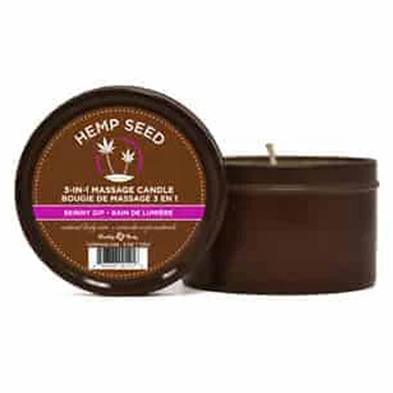 HEMP SEED 3-in-1 Massage Candle 6 oz / 170 g