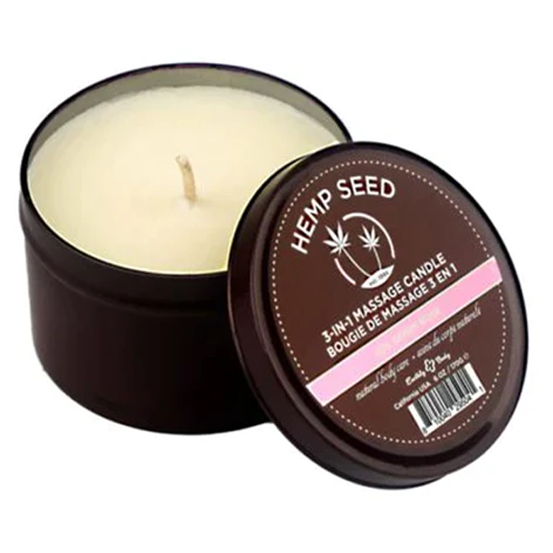 HEMP SEED 3-in-1 Massage Candle 6 oz / 170 g