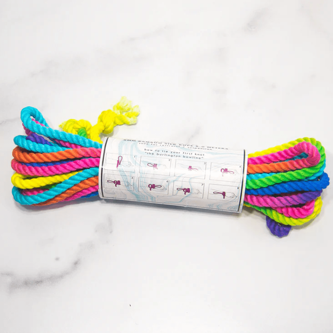 Emojibator - Unicorn Rainbow Bondage Rope - PlayLoveToys
