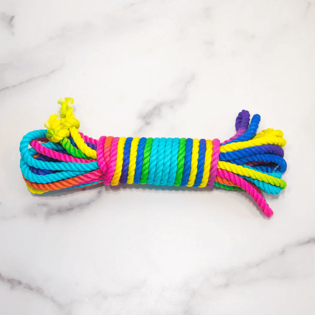 Emojibator - Unicorn Rainbow Bondage Rope - PlayLoveToys