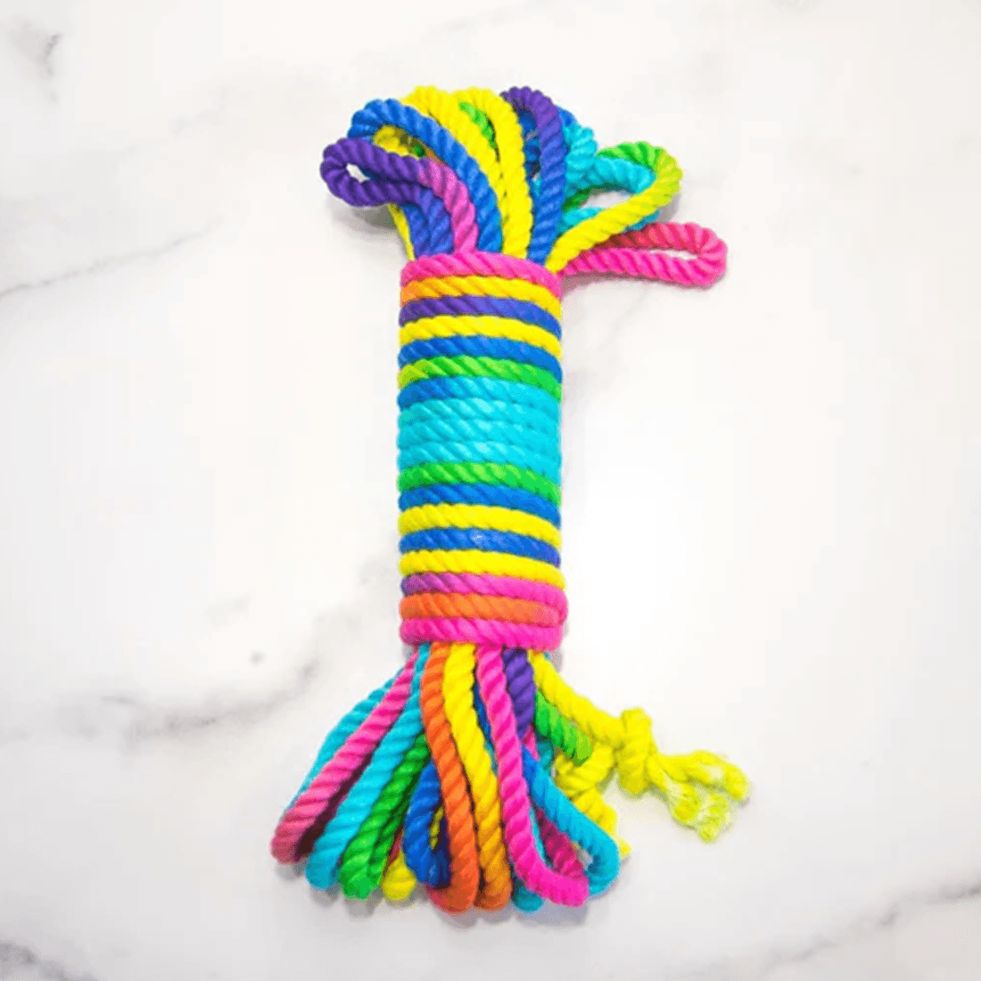 Emojibator - Unicorn Rainbow Bondage Rope - PlayLoveToys