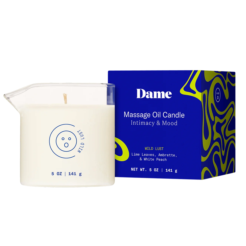 Dame Massage Oil Candle Melt Together