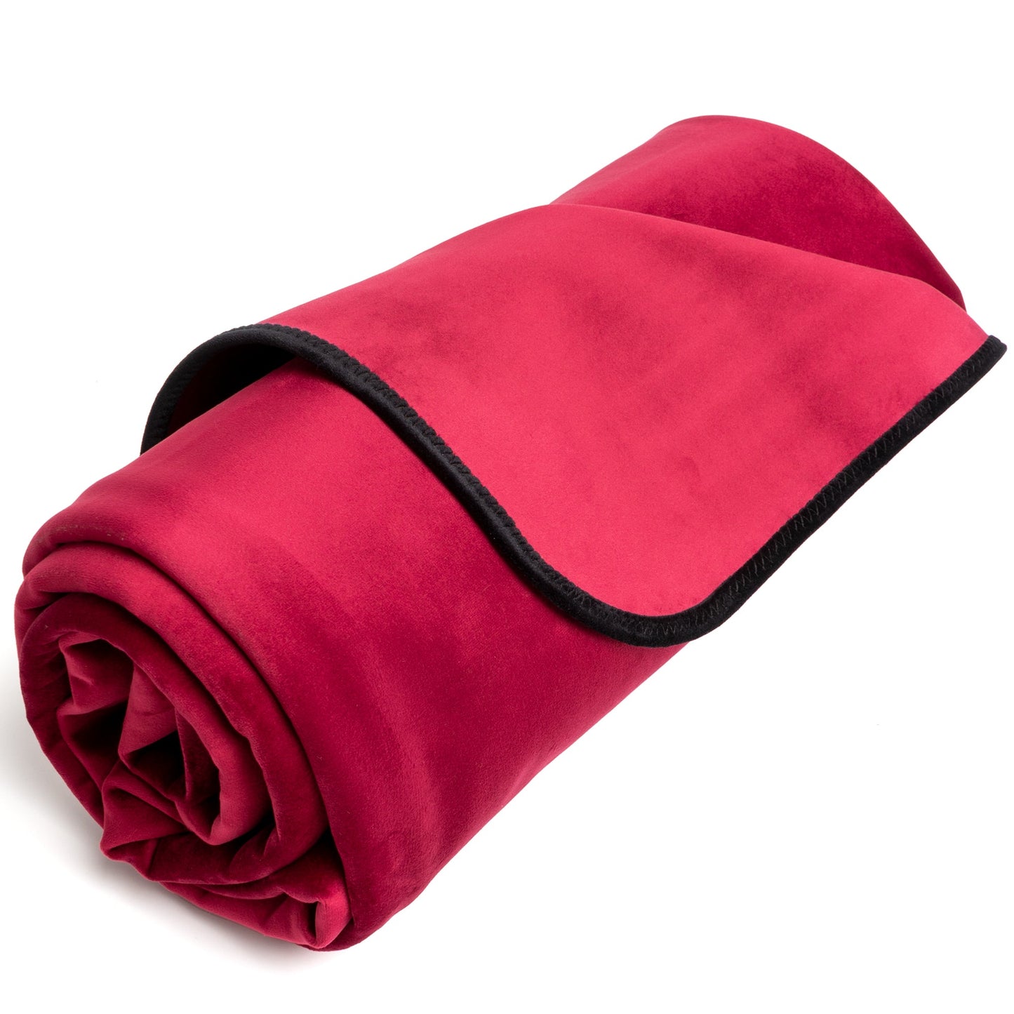 Fascinator Throw Merlot Microvelvet (Multi-Size)