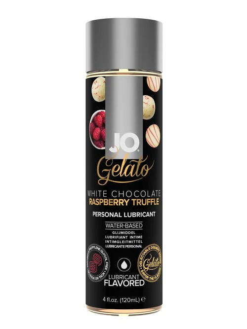 JO Gelato -White Chocolate Raspberry Truffle