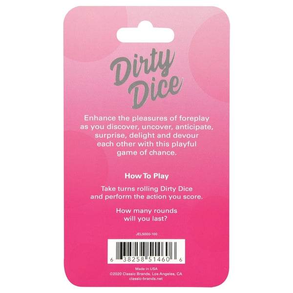 Jelique - DIRTY DICE - Foreplay Game for Couples - PlayLoveToys