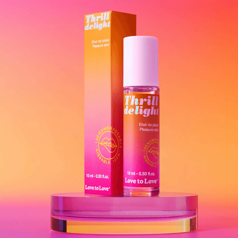 LOVE TO LOVE - THRILL DELIGHT - PLEASURE EXLIXIR - 10ML / 0.33FL.OZ. - PlayLoveToys