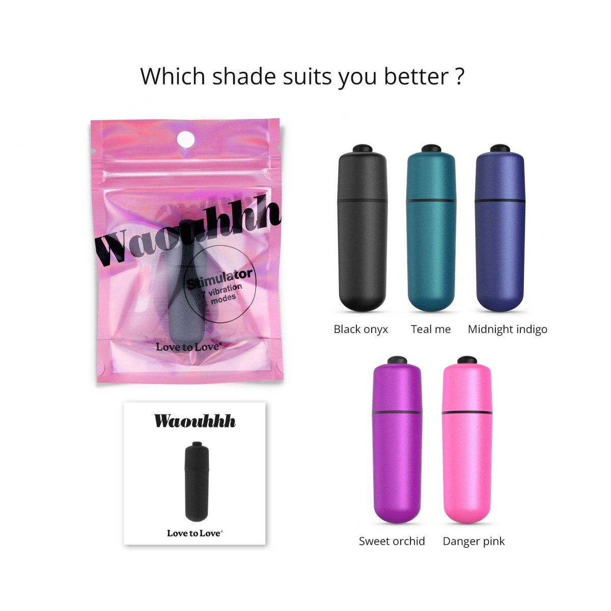 LOVE TO LOVE - WAOUHHH Bullet - PlayLoveToys