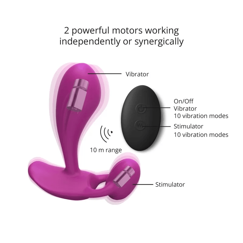 LOVE TO LOVE - WITTY - Stimulates P & G - spot - PlayLoveToys