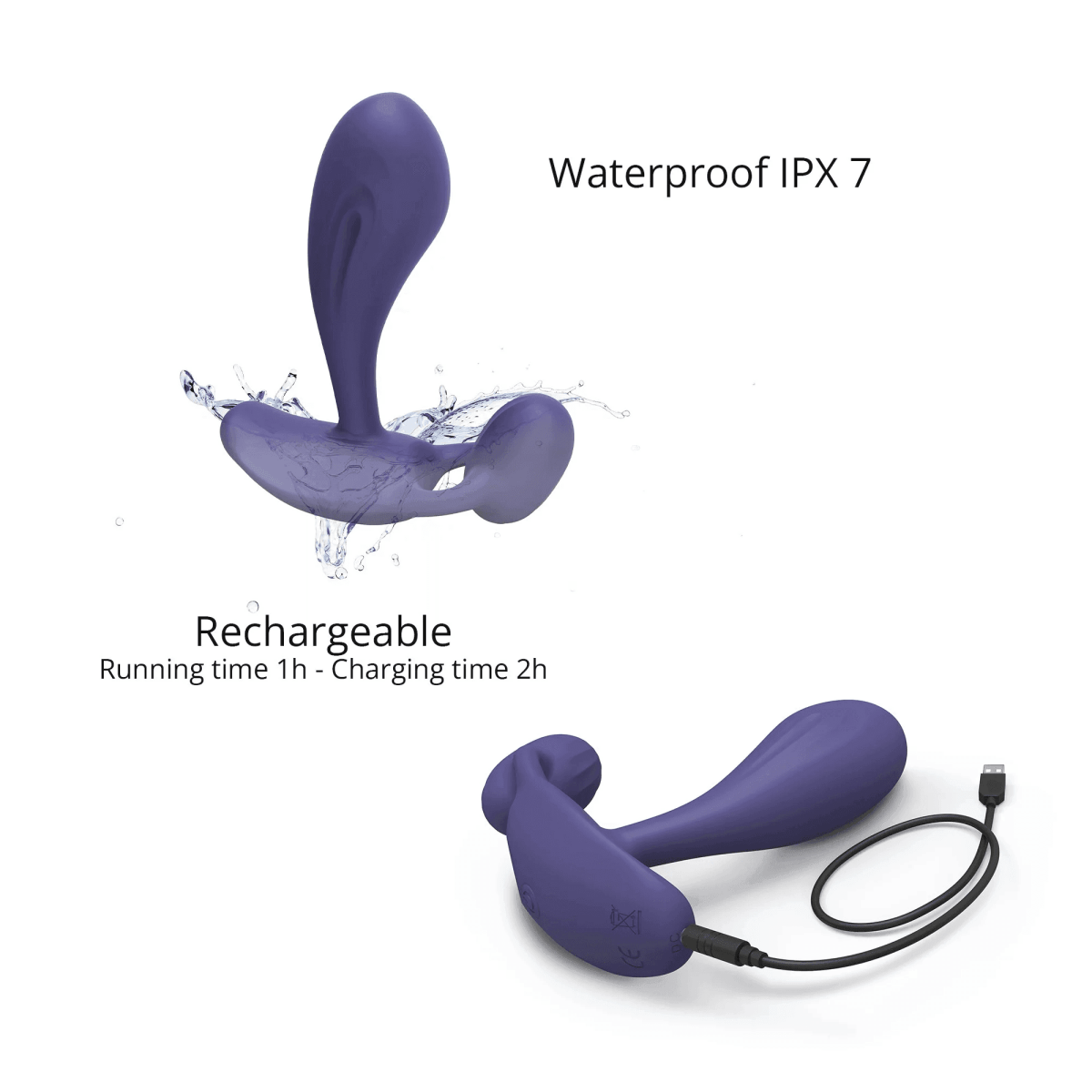 LOVE TO LOVE - WITTY - Stimulates P & G - spot - PlayLoveToys