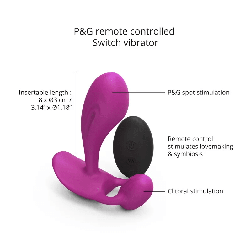 LOVE TO LOVE - WITTY - Stimulates P & G - spot - PlayLoveToys