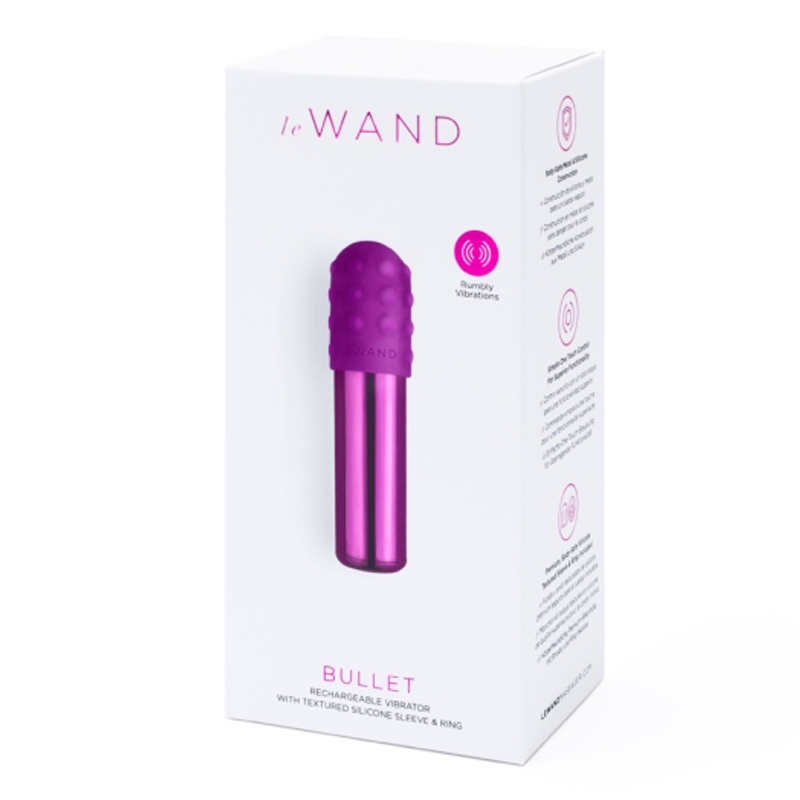 LE Wand Bullet - Premium Mini Vibrator Chrome Collection Travel-Friendly