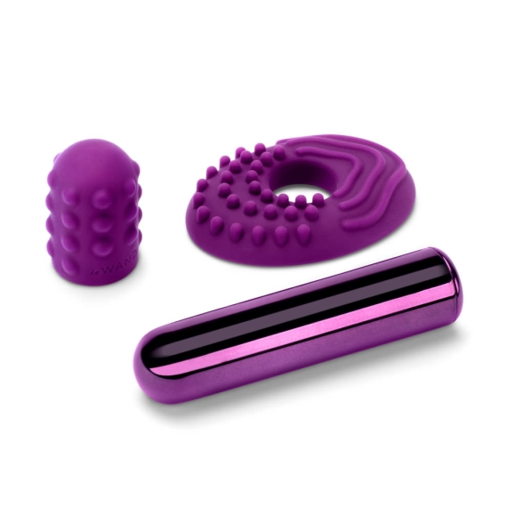 LE Wand Bullet - Premium Mini Vibrator Chrome Collection Travel-Friendly