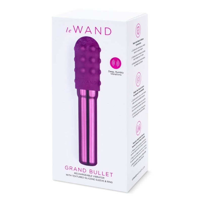 LE Wand Grand Bullet - Supersized Chrome Collection Bullet Vibrator