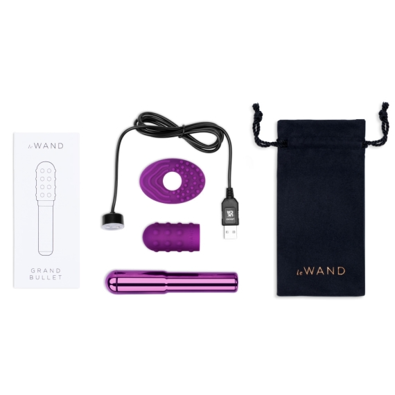 LE Wand Grand Bullet - Supersized Chrome Collection Bullet Vibrator